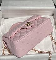 Kitlife Chanel CF Handle Light Pink Flap Bag - 13x20x9cm - 4
