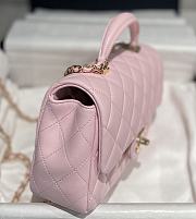 Kitlife Chanel CF Handle Light Pink Flap Bag - 13x20x9cm - 3