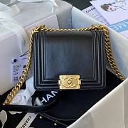Kitlife Chanel Mini Le Boy Black Smooth Calfskin Leather - AS3018 - 18x13x6.5cm - 1
