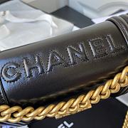 Kitlife Chanel Mini Le Boy Black Smooth Calfskin Leather - AS3018 - 18x13x6.5cm - 5