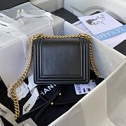 Kitlife Chanel Mini Le Boy Black Smooth Calfskin Leather - AS3018 - 18x13x6.5cm - 4