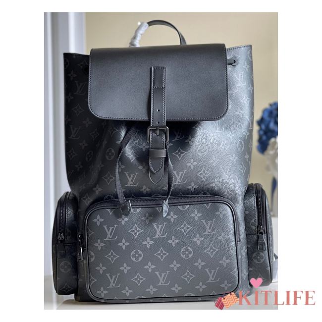 Kitlife Louis Vuitton Trio Backpack Monogram Eclipse - M45538 - 38 x 44 x 21 cm - 1