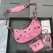 Kitlife Balenciaga Le Cagole XS Shoulder Bag In Pink - 26×7×16cm - 1