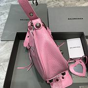 Kitlife Balenciaga Le Cagole Small Shoulder Bag In Pink - 33x16x8 cm - 6