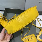 Kitlife Balenciaga Le Cagole XS Shoulder Bag In Yellow - 26×7×16cm - 5