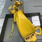 Kitlife Balenciaga Le Cagole Small Shoulder Bag In Yellow - 33x16x8 cm - 5
