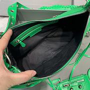 Kitlife Balenciaga Le Cagole Small Shoulder Bag In Green - 33x16x8 cm - 5