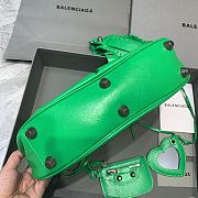 Kitlife Balenciaga Le Cagole Small Shoulder Bag In Green - 33x16x8 cm - 4