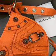 Kitlife Balenciaga Le Cagole XS Shoulder Bag In Orange - 26×7×16cm - 6