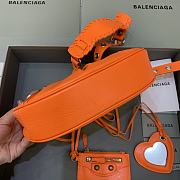 Kitlife Balenciaga Le Cagole XS Shoulder Bag In Orange - 26×7×16cm - 3