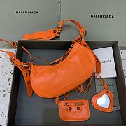 Kitlife Balenciaga Le Cagole XS Shoulder Bag In Orange - 26×7×16cm - 2