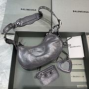 Kitlife Balenciaga Le Cagole XS Shoulder Bag In Grey - 26×7×16cm - 3