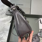 Kitlife Balenciaga Le Cagole Small Shoulder Bag In Grey - 33x16x8 cm - 6