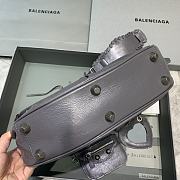 Kitlife Balenciaga Le Cagole Small Shoulder Bag In Grey - 33x16x8 cm - 5