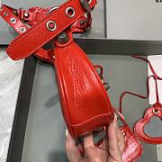 Kitlife Balenciaga Le Cagole XS Shoulder Bag In Red - 26×7×16cm - 6
