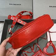 Kitlife Balenciaga Le Cagole XS Shoulder Bag In Red - 26×7×16cm - 5