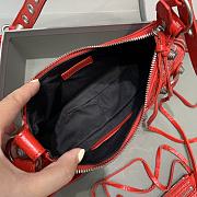 Kitlife Balenciaga Le Cagole XS Shoulder Bag In Red - 26×7×16cm - 4