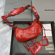 Kitlife Balenciaga Le Cagole XS Shoulder Bag In Red - 26×7×16cm - 3