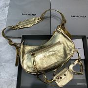 Kitlife Balenciaga Le Cagole Small Shoulder Bag In Gold - 33x16x8 cm - 3