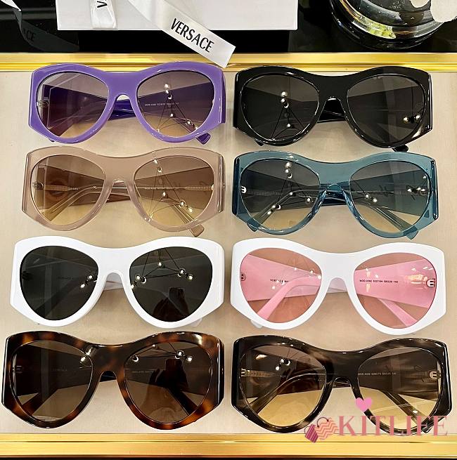 Kitlife Versace Jin Cancan Queen Medusa Sunglasses - VE4392 -  58- 20-140 - 1