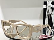 Kitlife Prada Triangle Leather Label Chain Sunglasses - SPS08W- 55-19 145  - 4