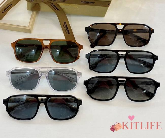 Kitlife Burberry British Classic Plaid Sunglasses - BE4320 - 58 - 17-145 - 1