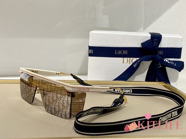 Kitlife Dior Sunglasses Conjoined letter goggles 9 colors - 1