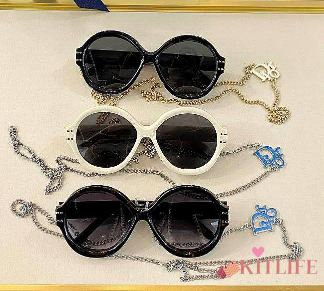 Kitlife Dior Sunglasses Signature R1U Large Round Frame  - 1