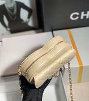 Kitlife Chanel Heart Bag Lambskin&Gold Tone Metal In Gold - AS3191 - 16x18x6cm - 6