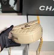 Kitlife Chanel Heart Bag Lambskin&Gold Tone Metal In Gold - AS3191 - 16x18x6cm - 2