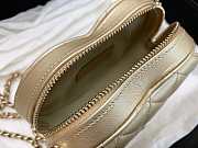Kitlife Chanel Heart Clutch with Chain In Gold - AP2784 - 12 × 13 × 5.5 cm - 4