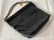 Kitlife Chanel 22 Large Black Handbag - 35x37x7cm - 6