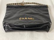 Kitlife Chanel 22 Large Black Handbag - 35x37x7cm - 5