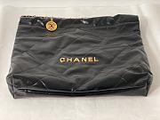 Kitlife Chanel 22 Large Black Handbag - 39x42x8cm - 6