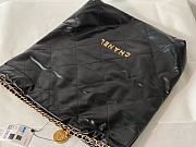 Kitlife Chanel 22 Large Black Handbag - 45/48/10cm - 4
