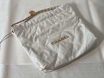 Kitlife Chanel 22 Large White Handbag - 39x42x8cm