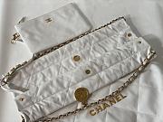 Kitlife Chanel 22 Large White Handbag - 39x42x8cm - 3