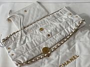 Kitlife Chanel 22 Large White Handbag - 45/48/10cm - 4