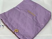 Kitlife Chanel 22 Large Purple Handbag - 35x37x7cm - 5