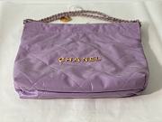 Kitlife Chanel 22 Large Purrple Handbag - 45/48/10cm - 6