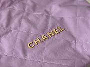 Kitlife Chanel 22 Large Purrple Handbag - 45/48/10cm - 5