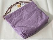 Kitlife Chanel 22 Large Purrple Handbag - 45/48/10cm - 3