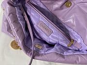 Kitlife Chanel 22 Large Purrple Handbag - 45/48/10cm - 2