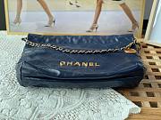 Kitlife Chanel 22 Small Blue Handbag - 35x37x7cm - 6