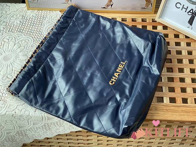 Kitlife Chanel 22 Large Blue Handbag - 45/48/10cm - 1