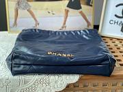 Kitlife Chanel 22 Large Blue Handbag - 45/48/10cm - 6