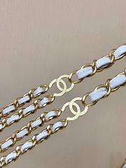 Kitlife Chanel 22 White Backpack Gold Logo - 51x40x9cm - 5