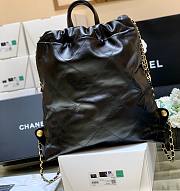 Kitlife Chanel 22 Black Backpack - 51x40x9cm - 3