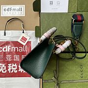 Kitlife Gucci Diana mini tote bag green leather - ‎702732 - 20x16x10cm - 5