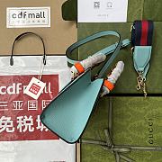 Kitlife Gucci Diana mini tote bag light blue leather - ‎702732 - 20x16x10cm - 3